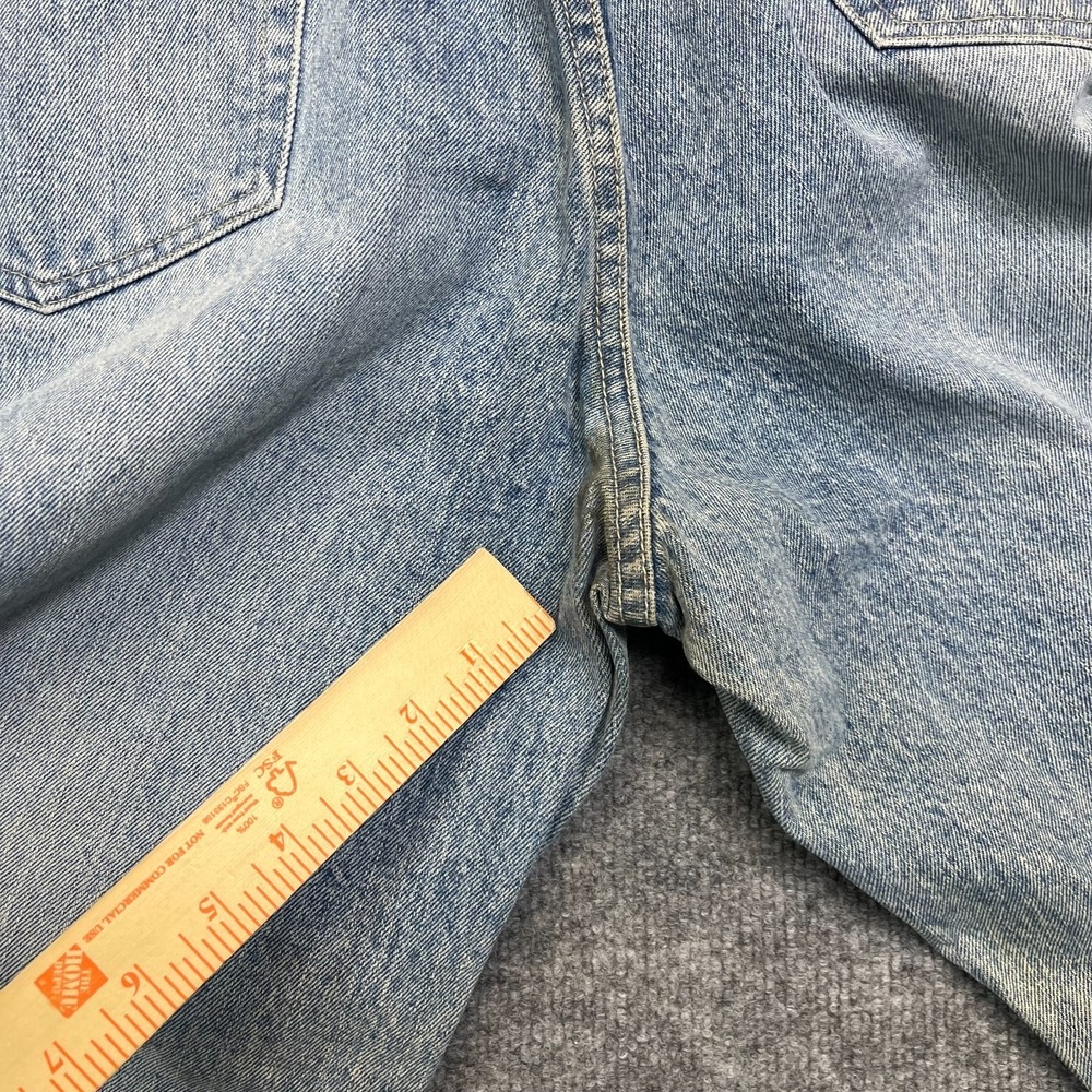 Xhilaration Flare Jeans Women's 22W Blue Cotton Denim Pockets Zip Fly - 39X31 - Picture 8 of 11